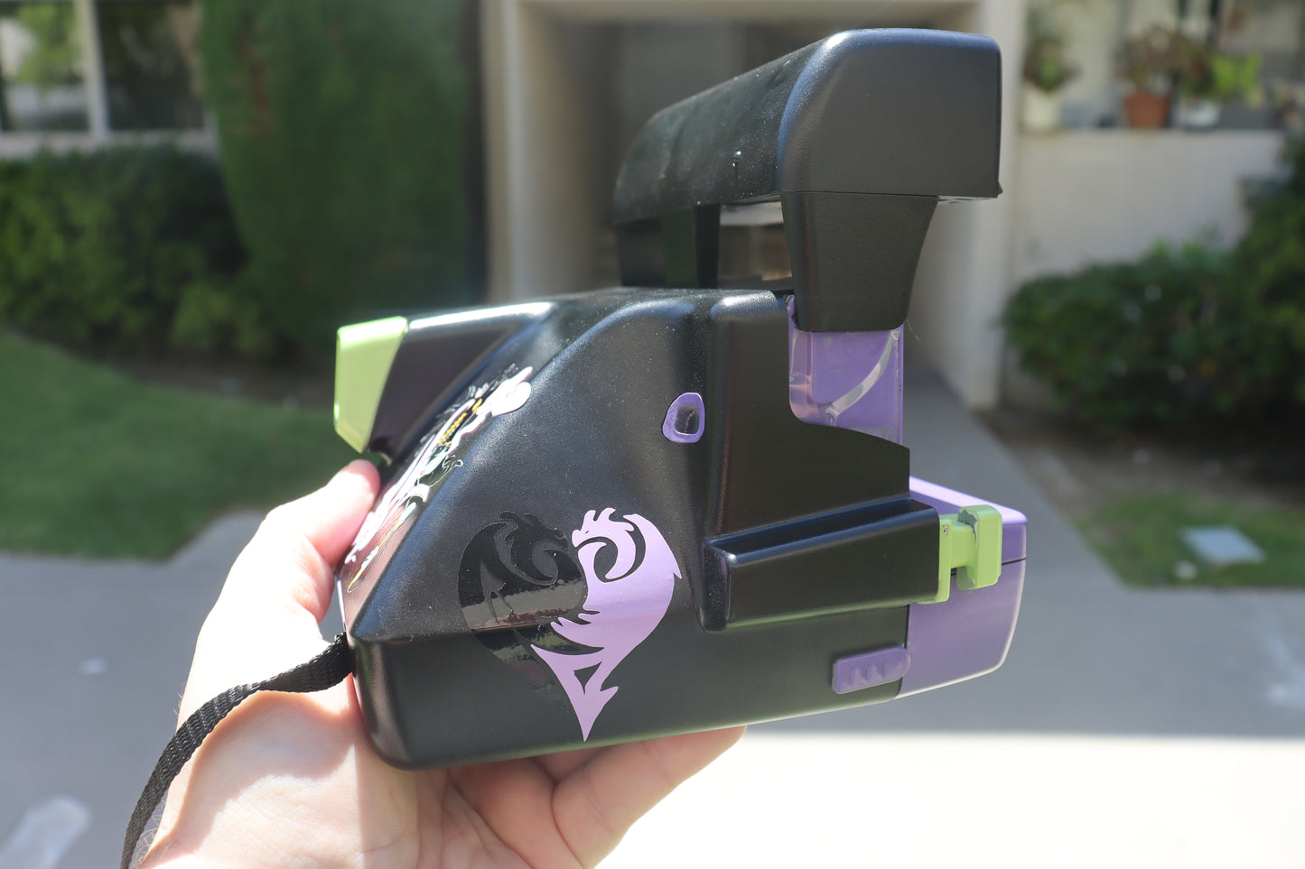 Maleficent Polaroid Camera