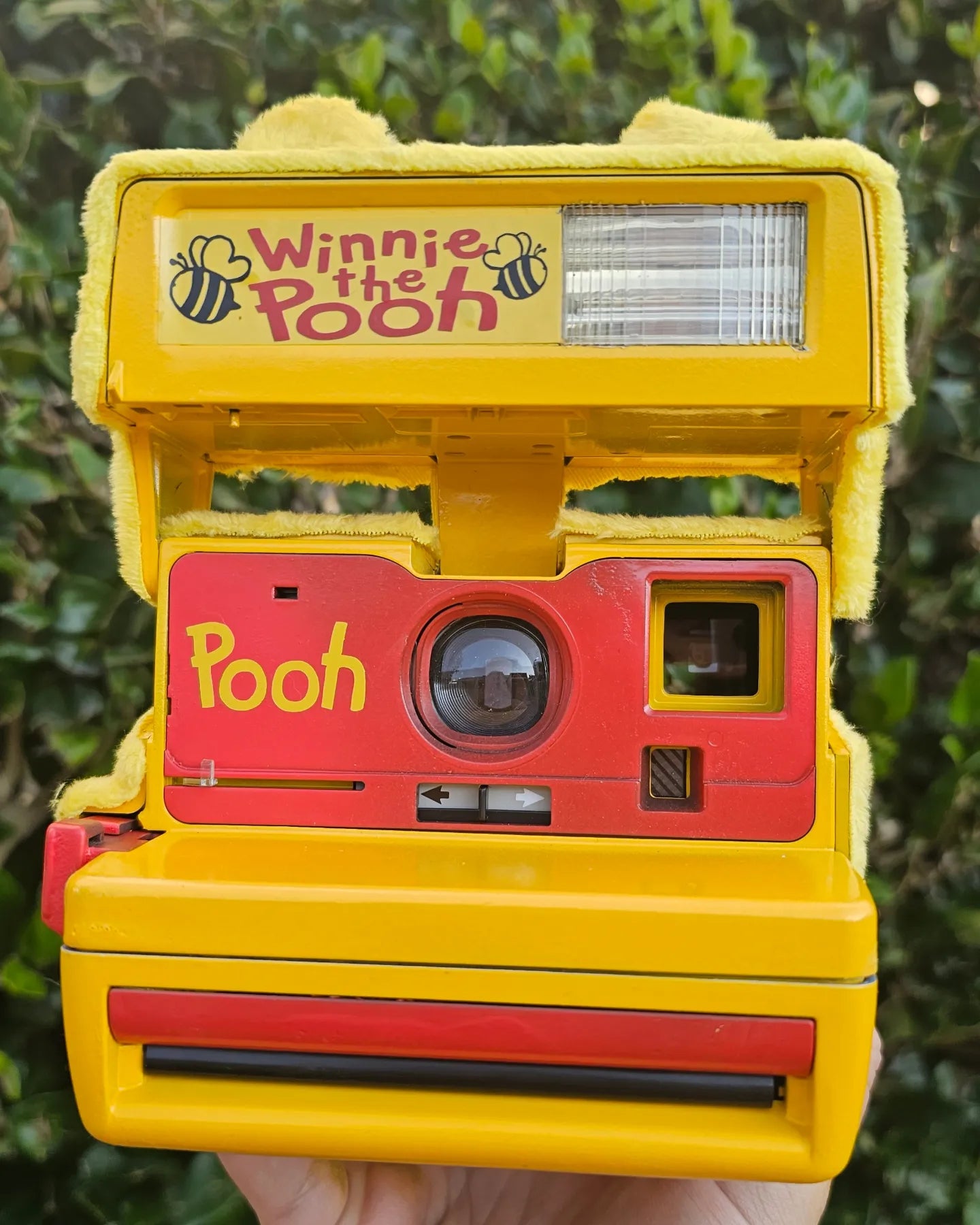Winnie The Pooh Fuzzy Polaroid Camera