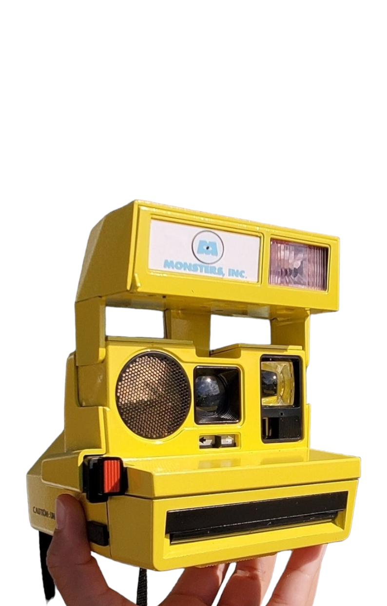 Monsters Inc Scream Can Polaroid Camera
