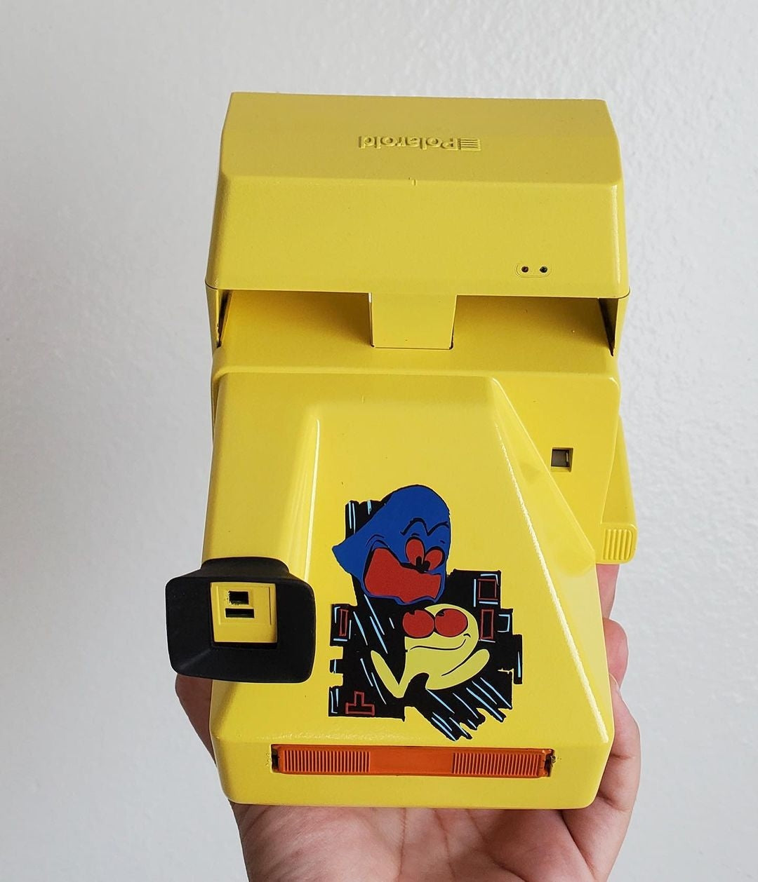 Pac Man Polaroid Camera