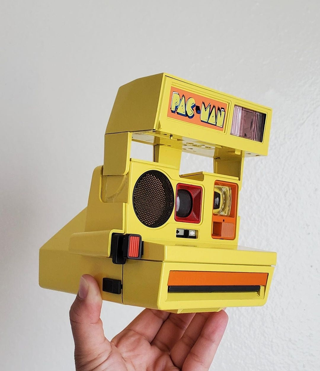 Pac Man Polaroid Camera