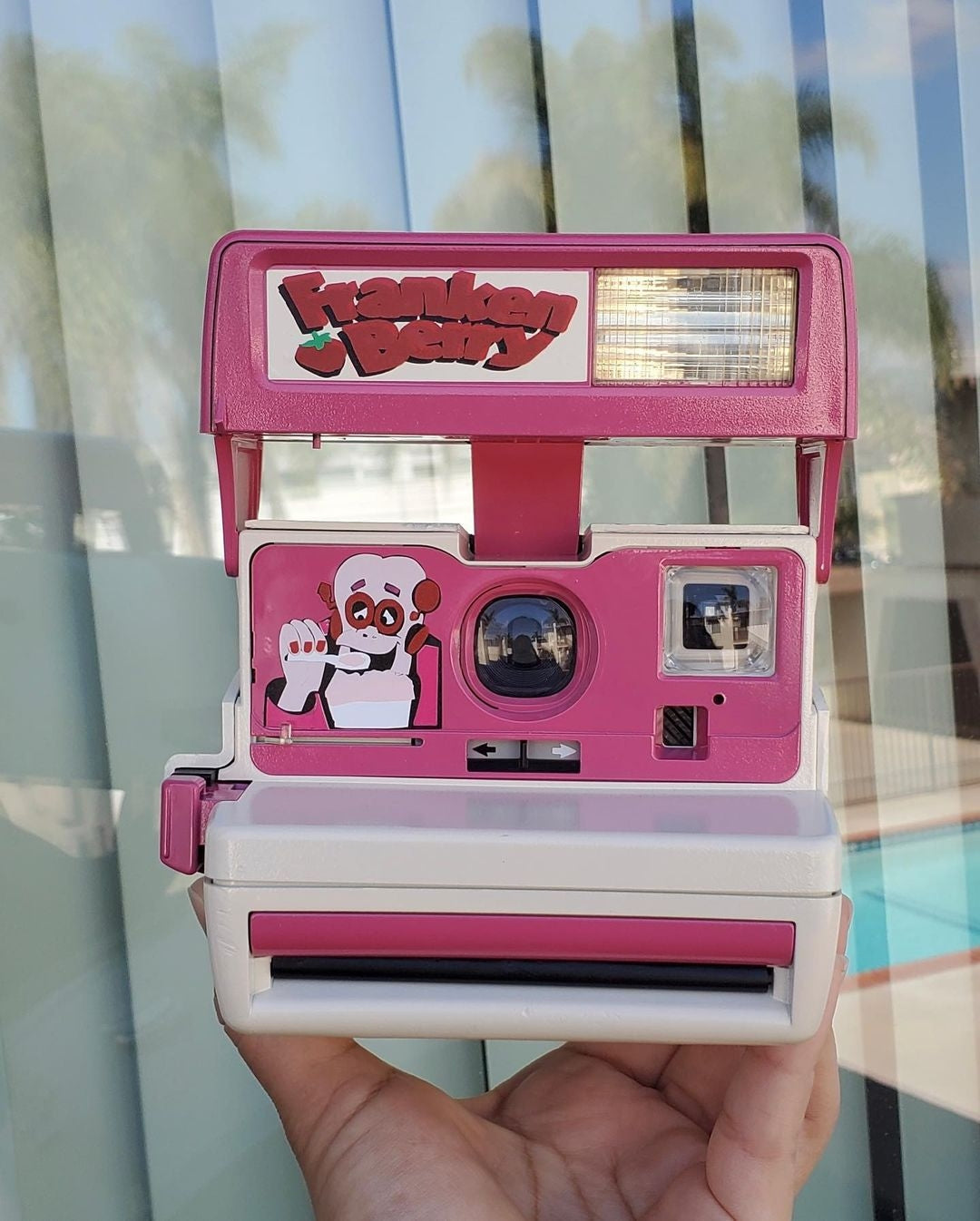 Franken Berry Polaroid