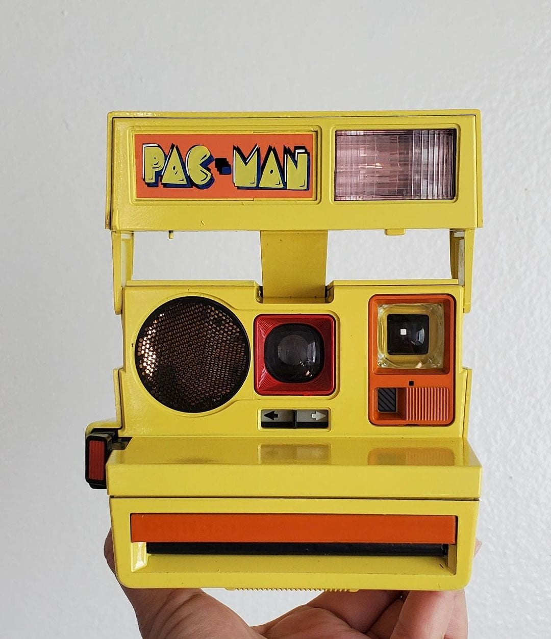 Pac Man Polaroid Camera