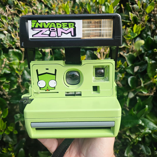 Invader Zim Gir Polaroid Camera