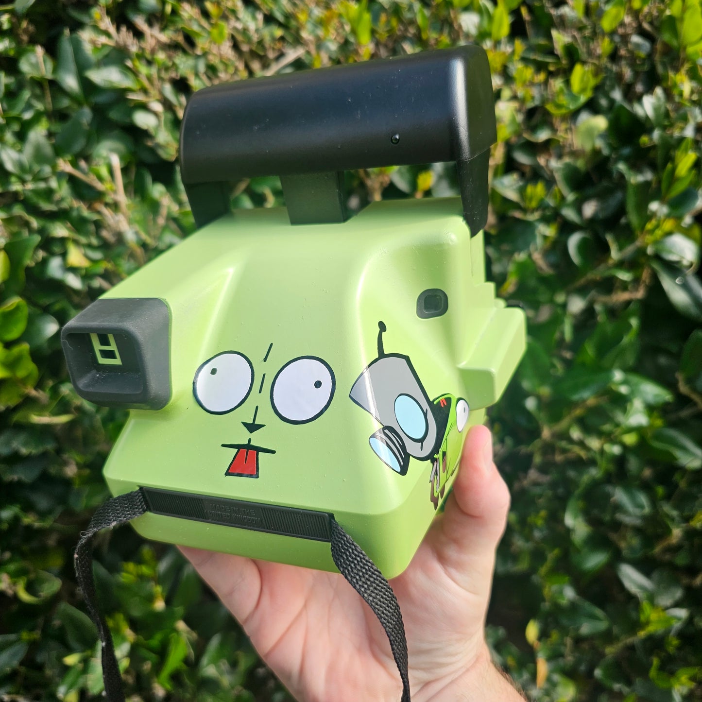 Invader Zim Gir Polaroid Camera