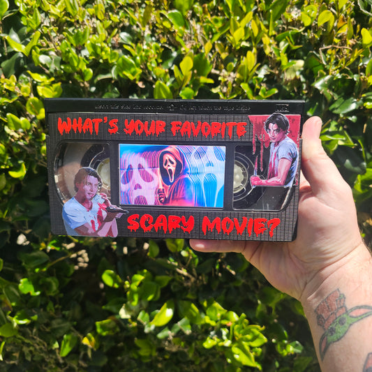 Scream Ghostface VHS Lamp