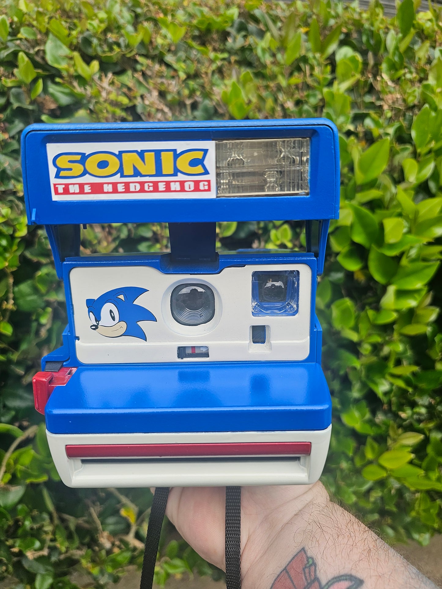 Sonic The Hedgehog Polaroid Camera