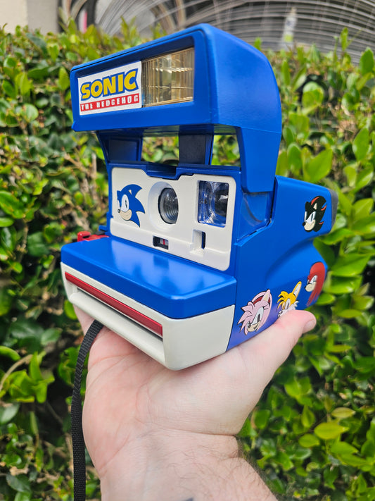 Sonic The Hedgehog Polaroid Camera