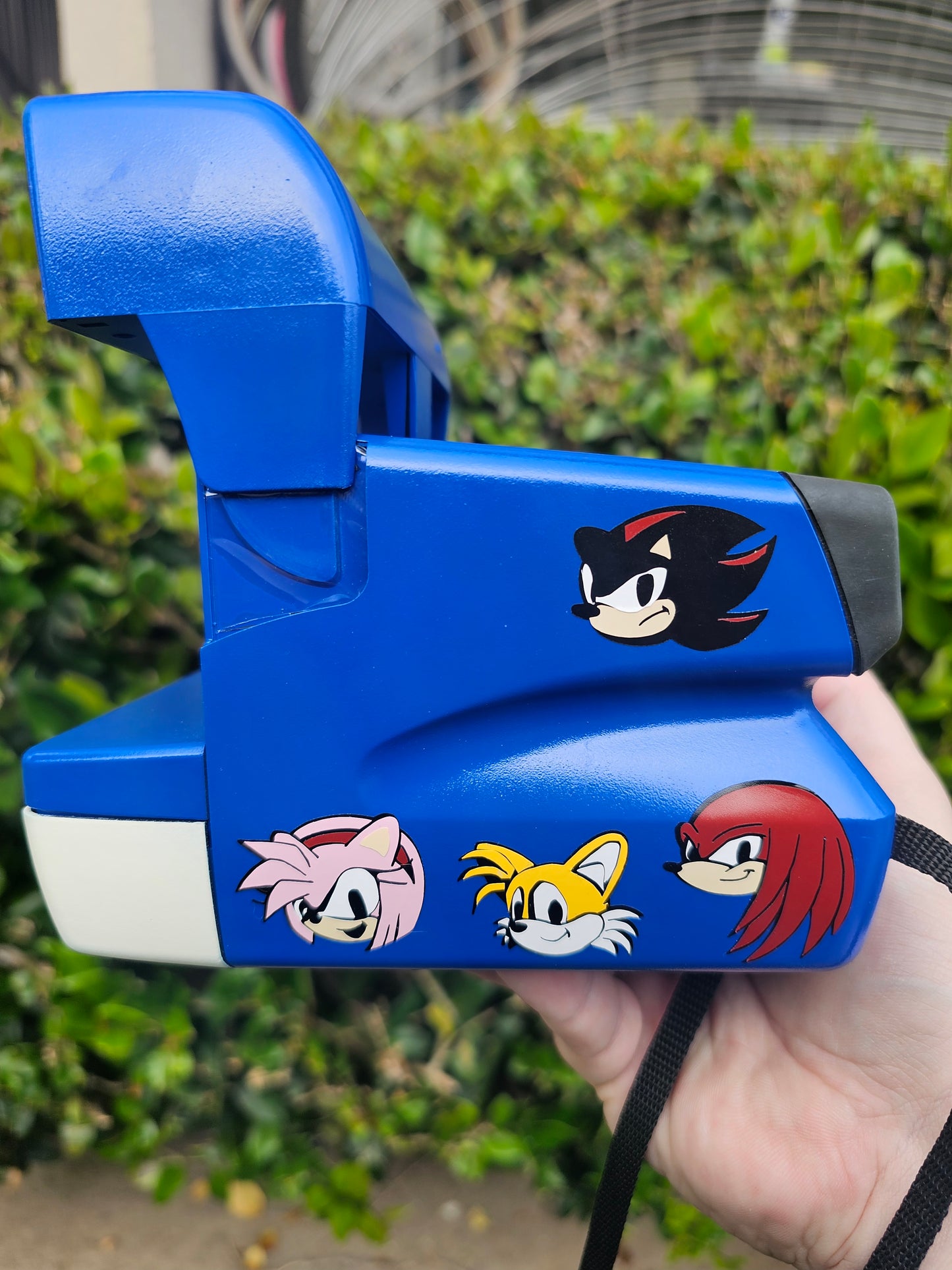 Sonic The Hedgehog Polaroid Camera