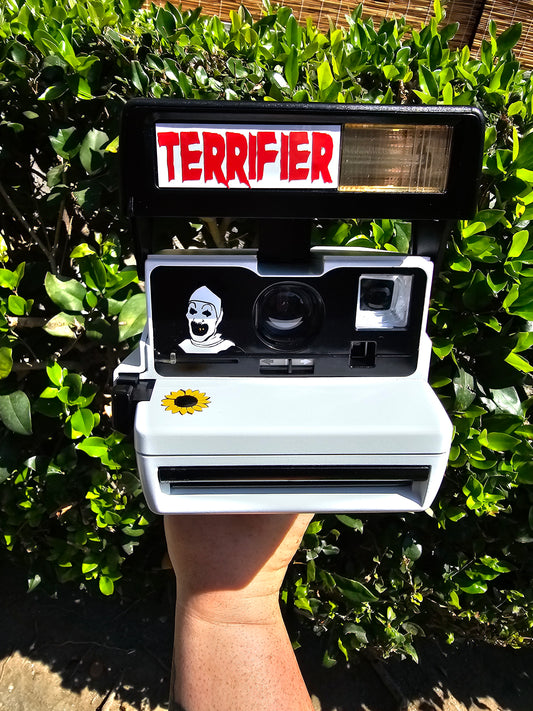 Terrifier Art The Clown Polaroid Camera