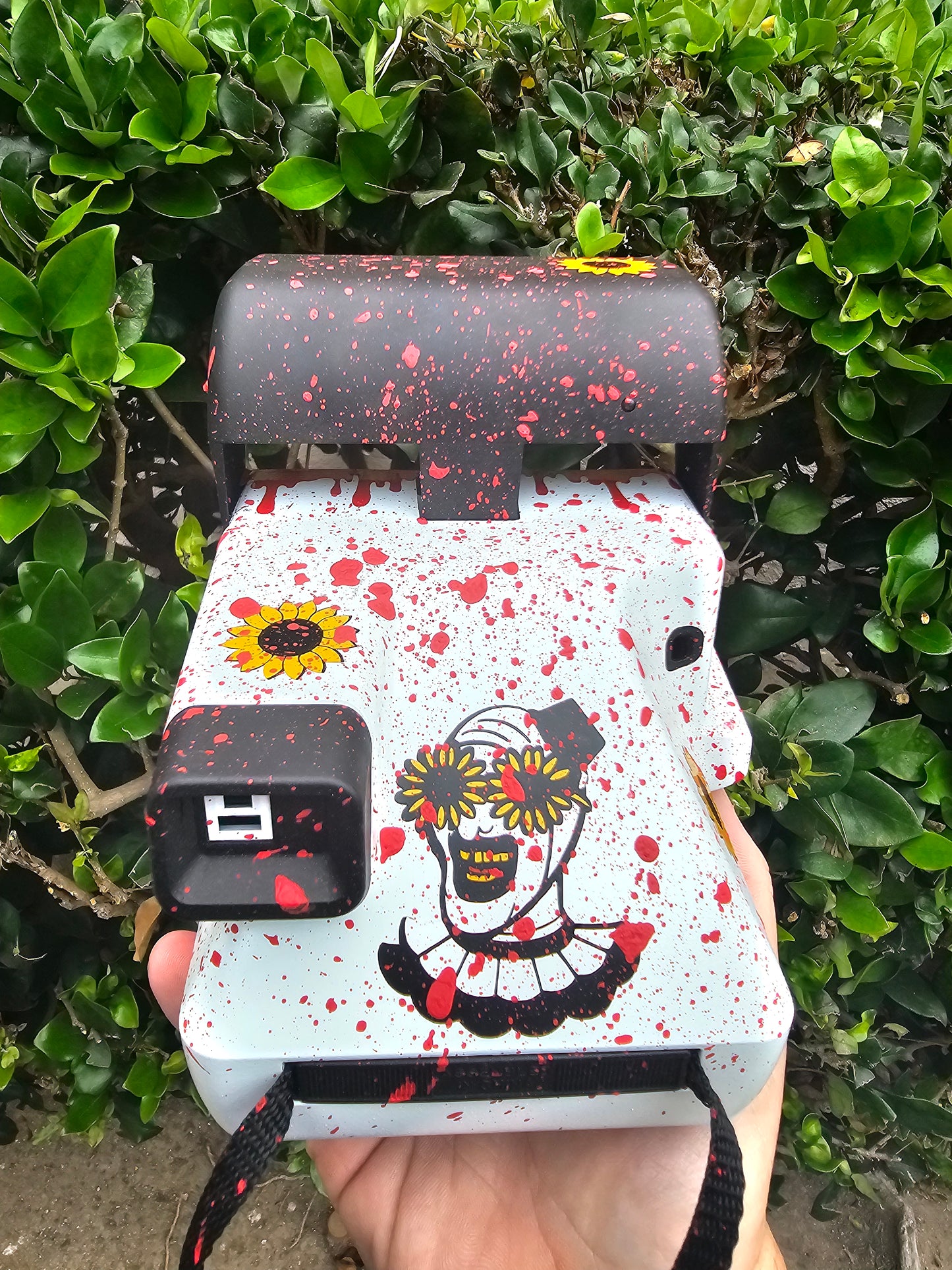 Terrifier Art The Clown Polaroid Camera