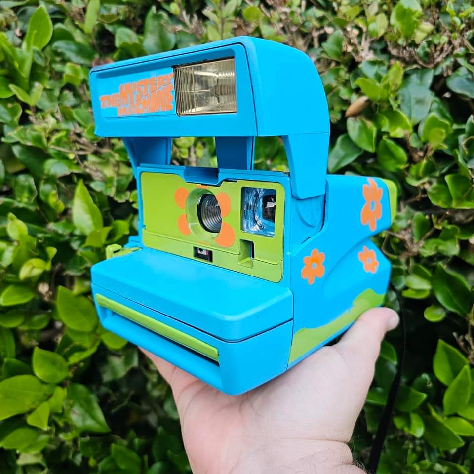 Mystery Machine Scooby Doo Polaroid