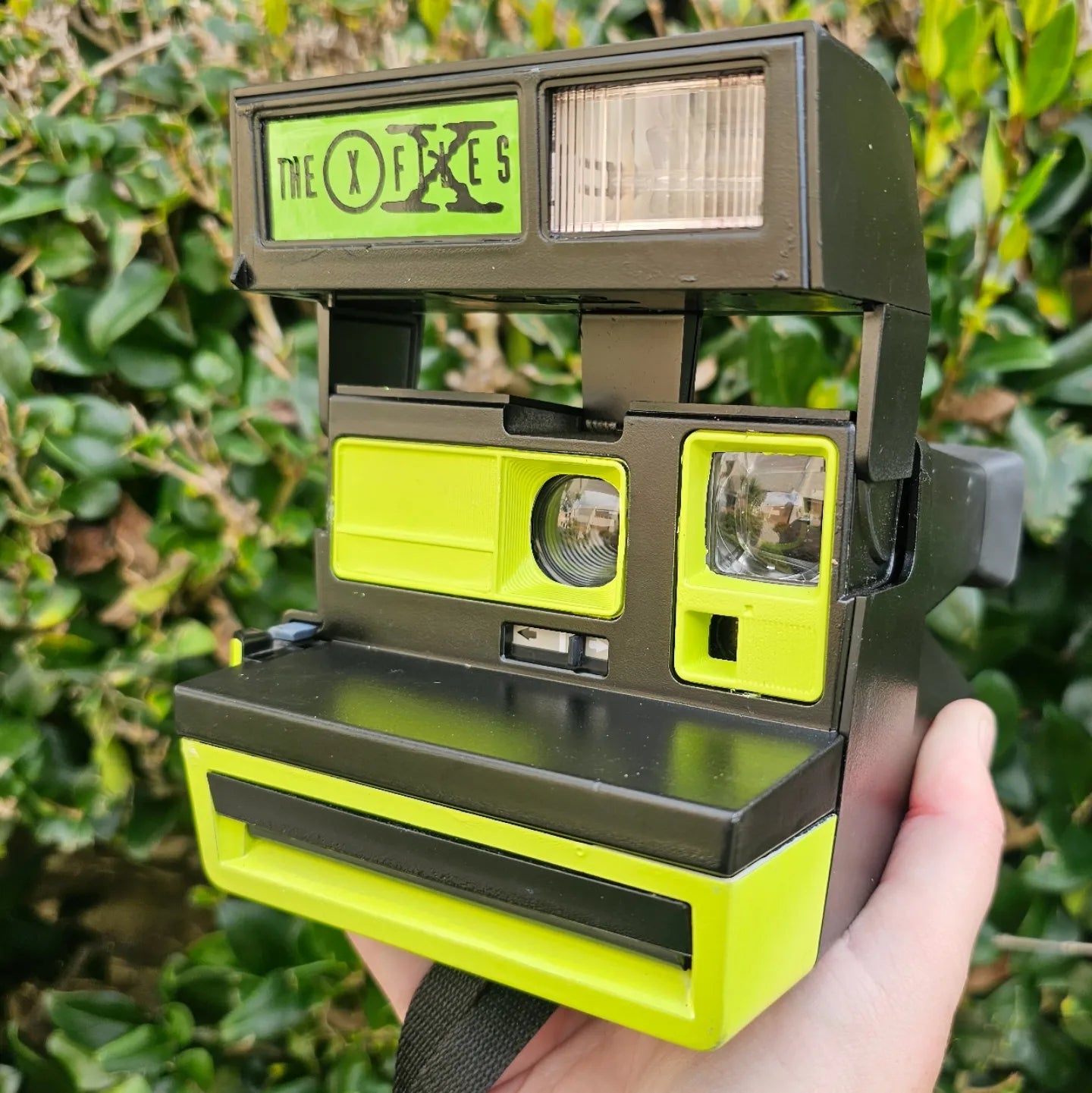 The X Files Polaroid Camera