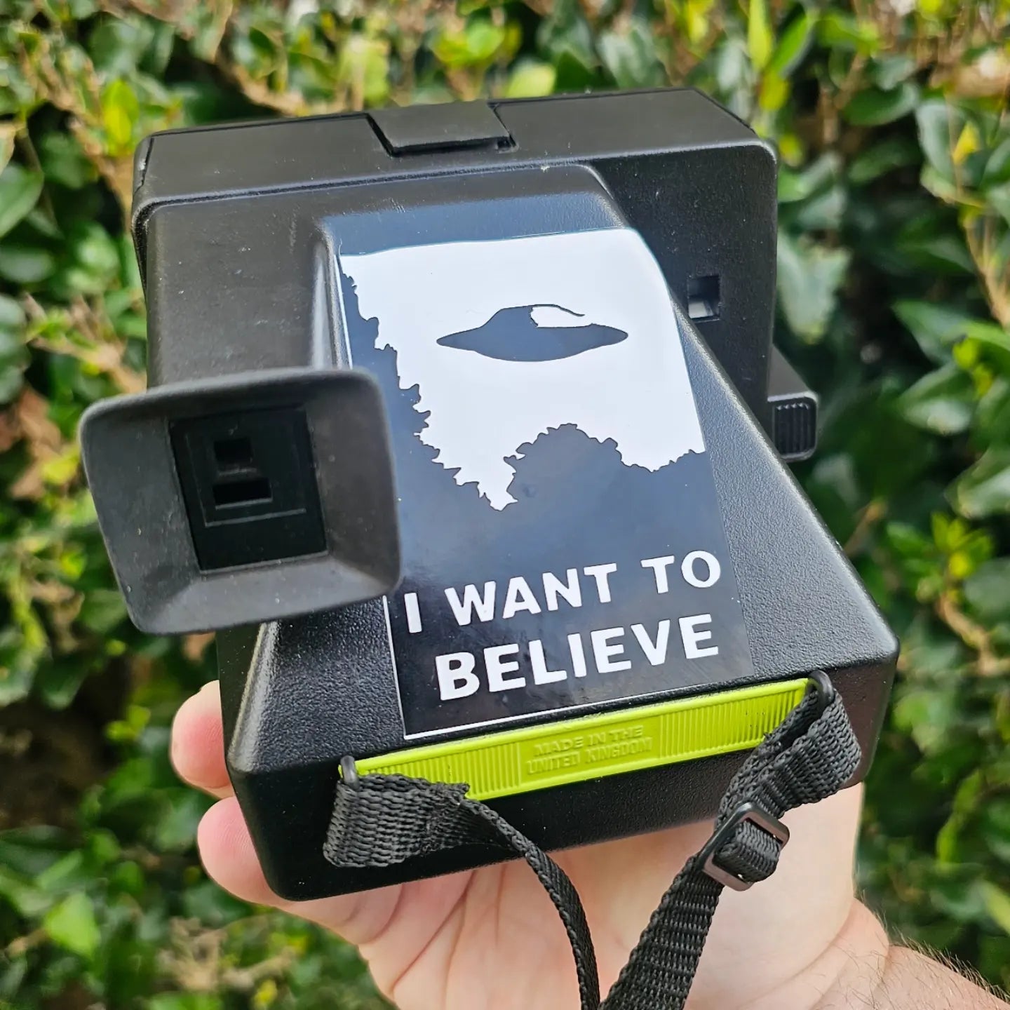 The X Files Polaroid Camera