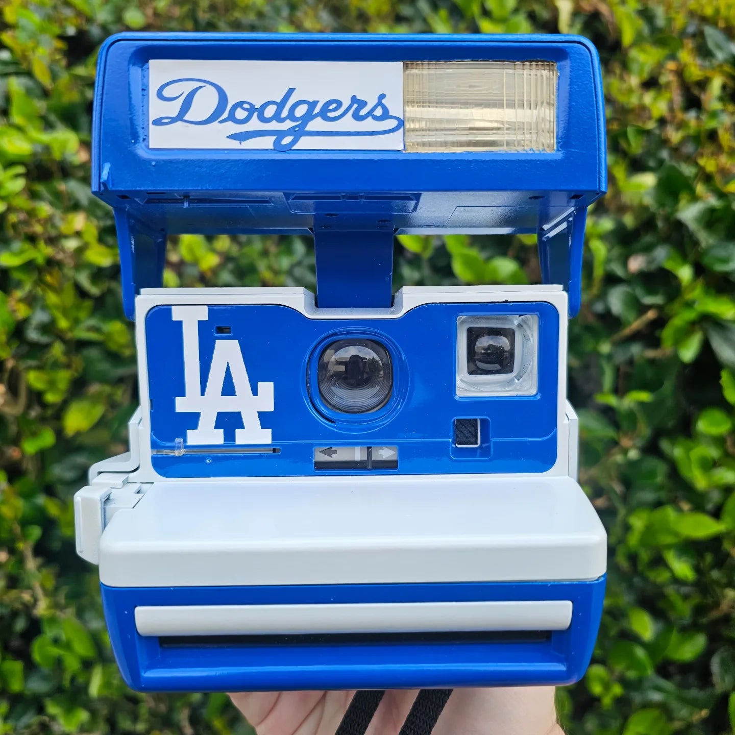 Dodgers Polaroid Camera