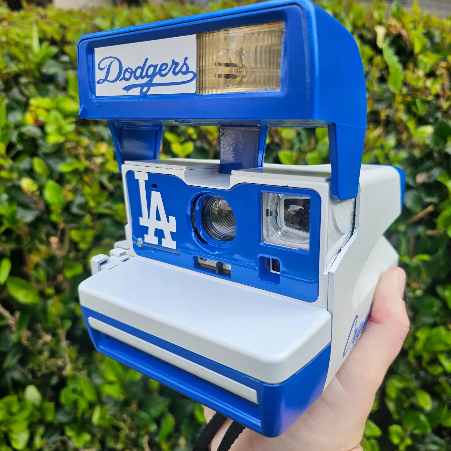 Dodgers Polaroid Camera