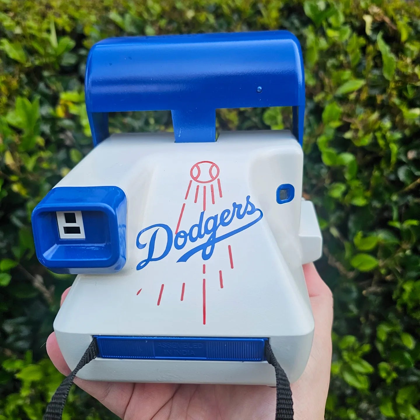 Dodgers Polaroid Camera