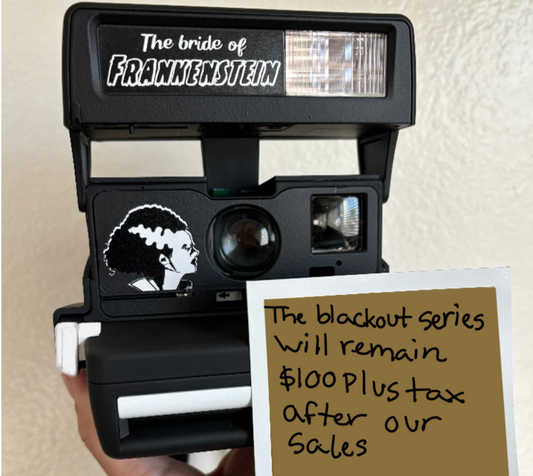 The Bride Of Frankenstein Polaroid Camera