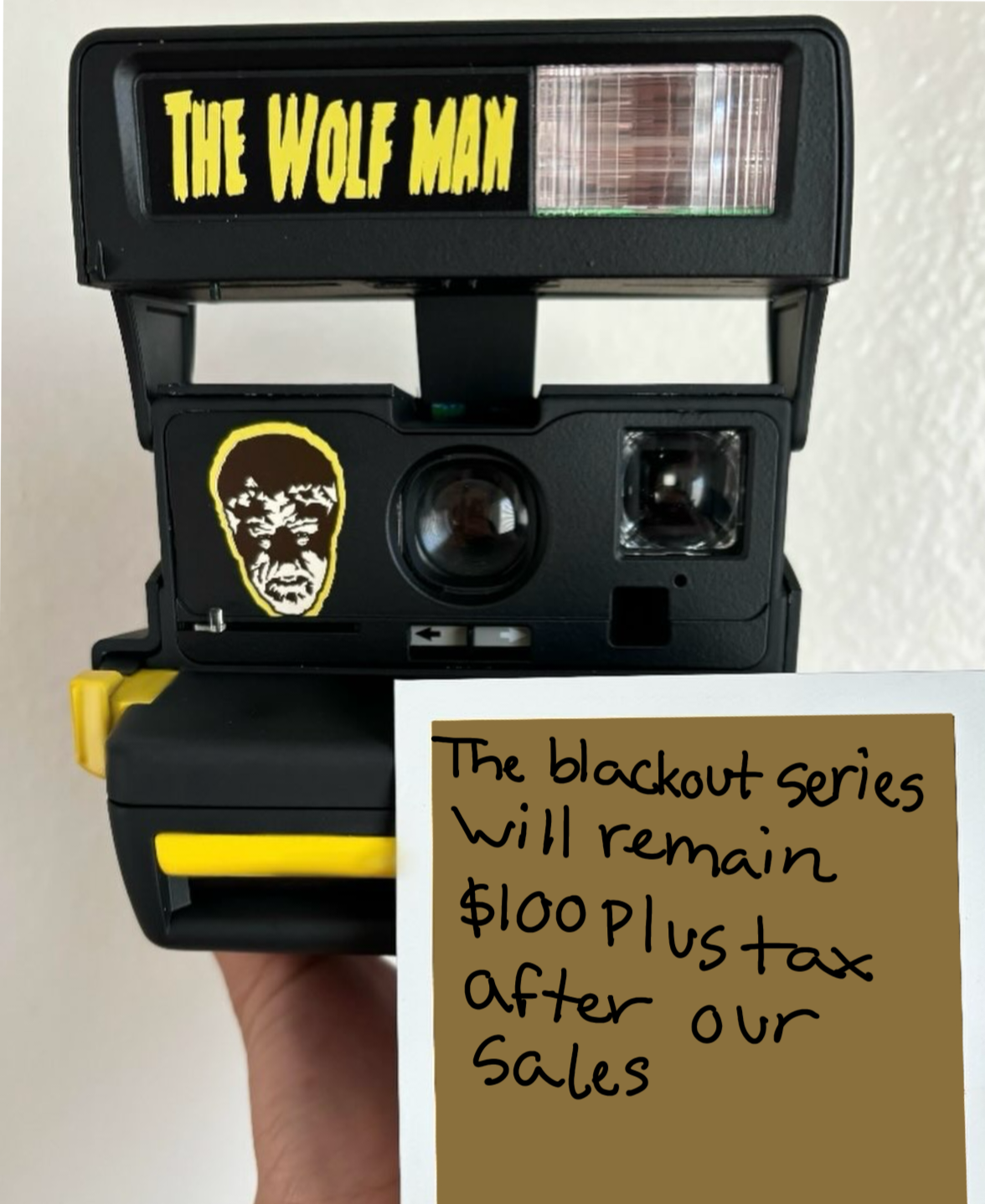 The Wolfman Polaroid Camera