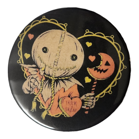 Trick R Treat Sam Button