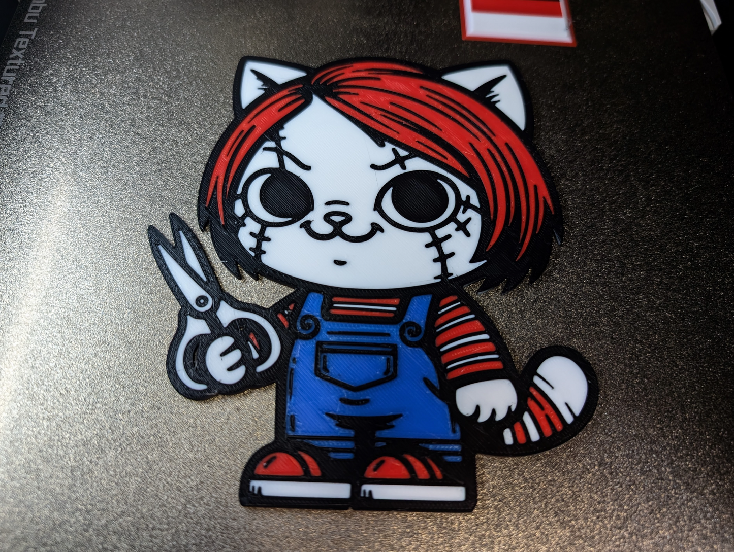 Chucky Cat Wallart