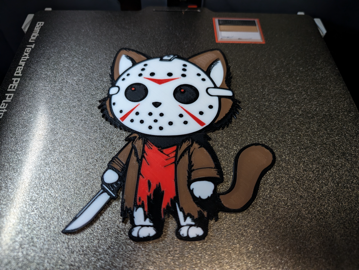 Friday the 13th Jason Cat Wallart