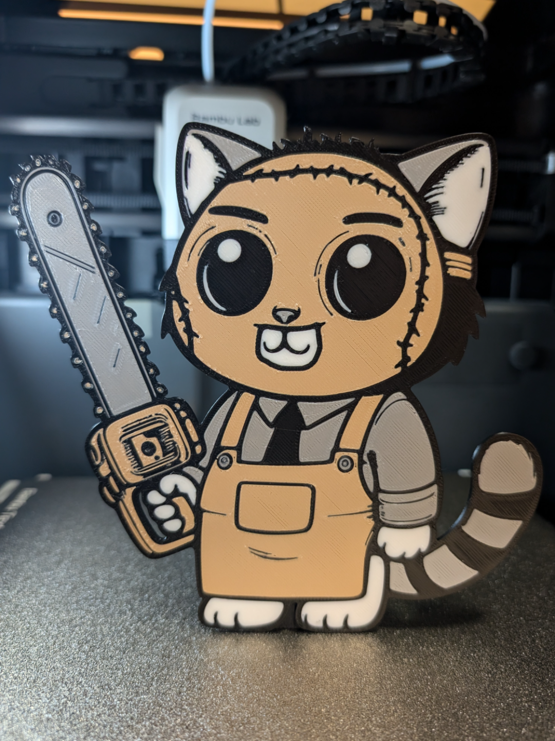 Leatherface Cat Wallart