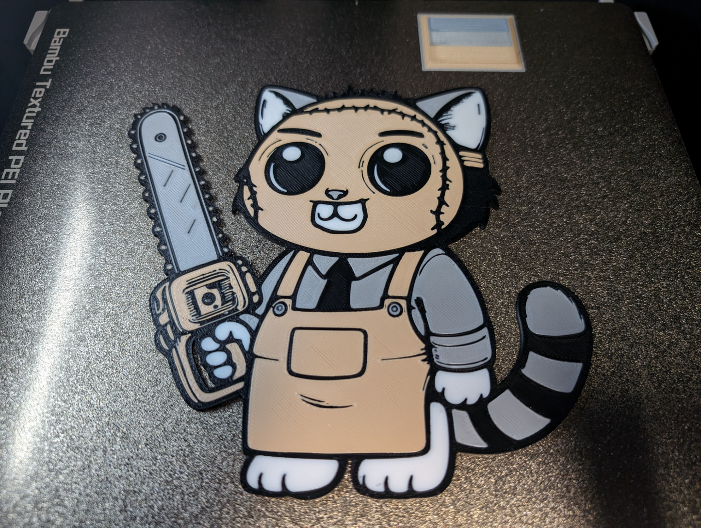 Leatherface Cat Wallart