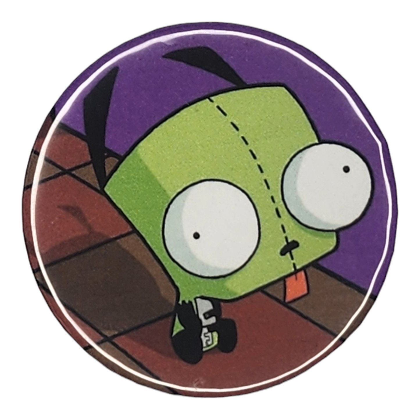 Invader Zim Gir Button