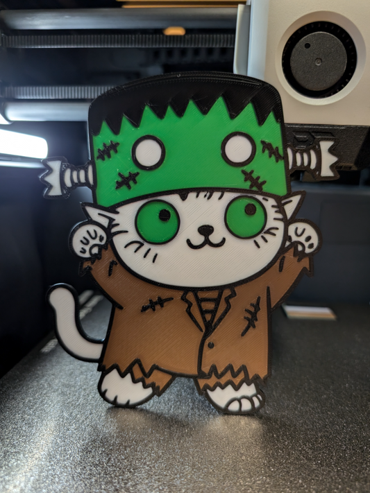 Frankenstein Cat Wallart