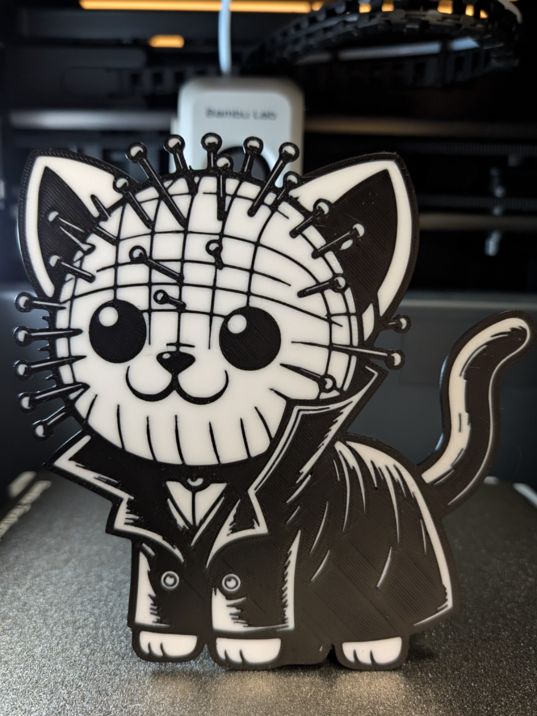 Pinhead Cat Wallart