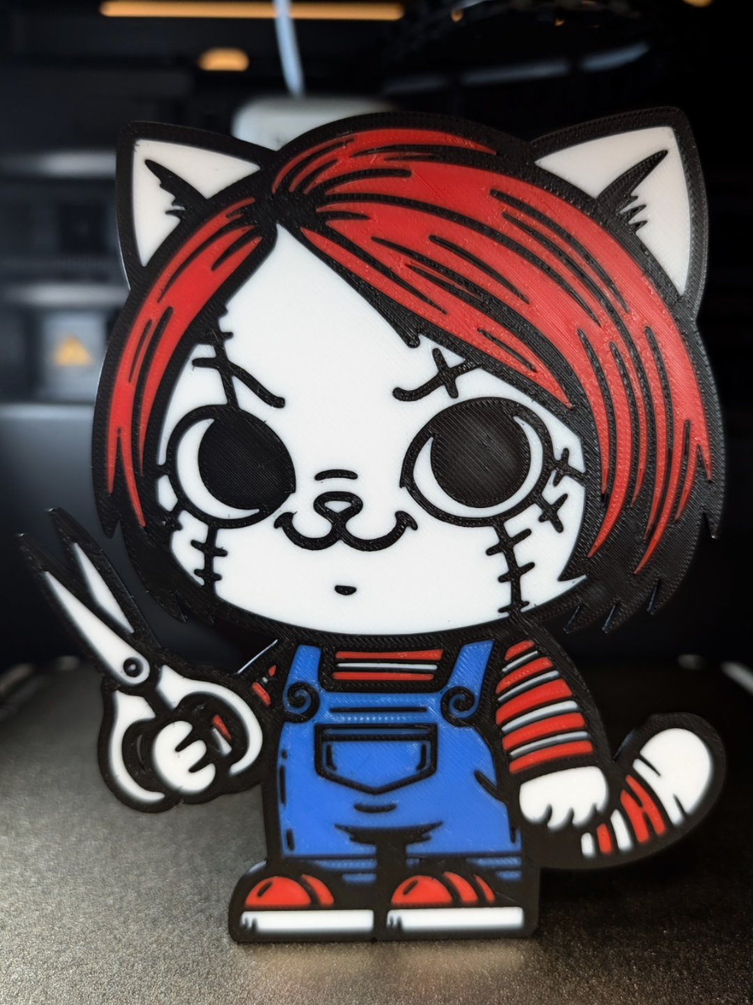 Chucky Cat Wallart