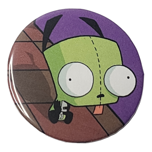 Invader Zim Gir Button